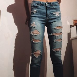 American eagle high rise jeans